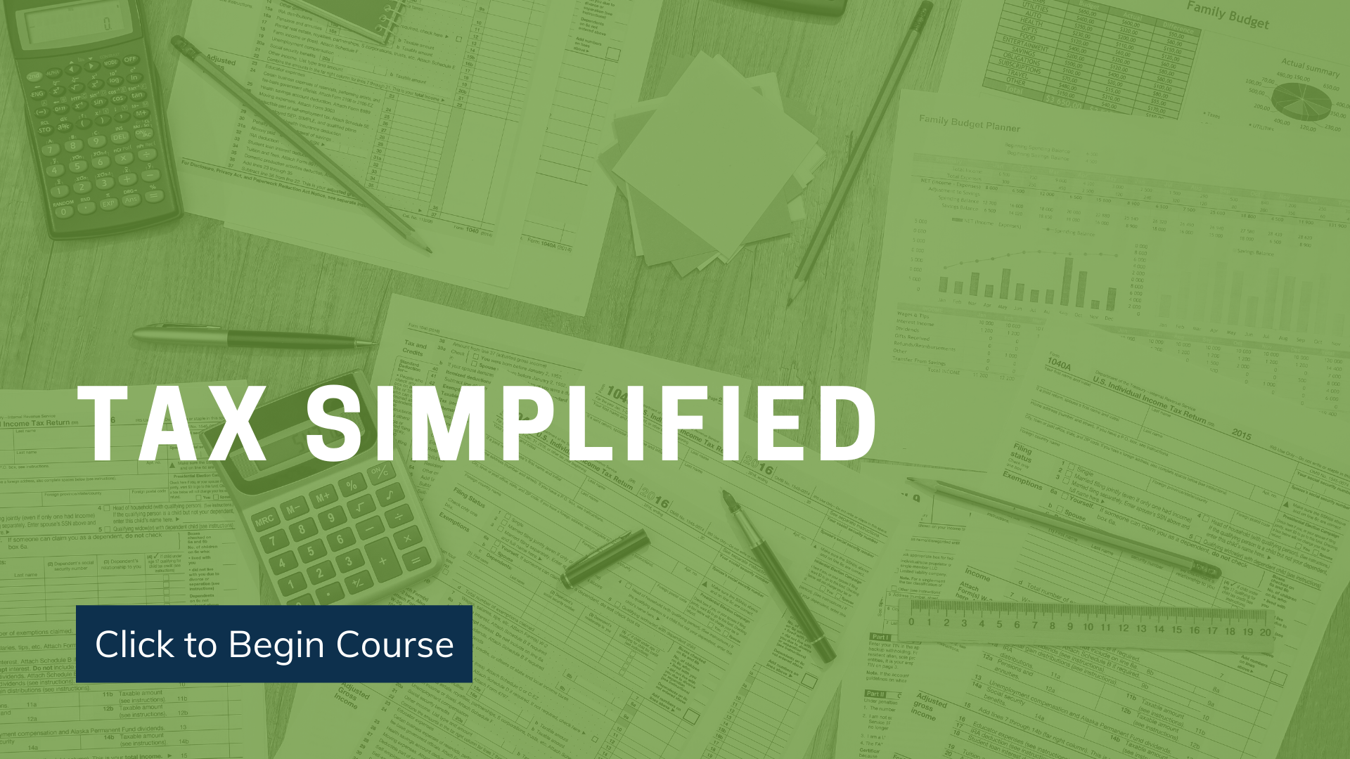 Tax Simplified with Advisor Eric Freeman Real Estate Education with